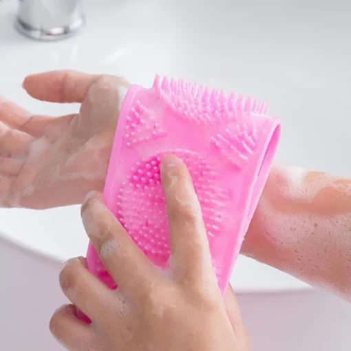 Silicone Wet,Dry Body Scrubber,Body Scrubber,Body Scrubber Brush,Scrubber Brush