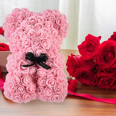 Forever Rose Teddy Bear,Rose Teddy Bear,Teddy Bear