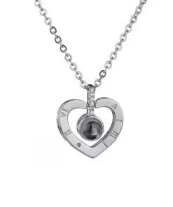 Lovers Necklace,Hidden Message