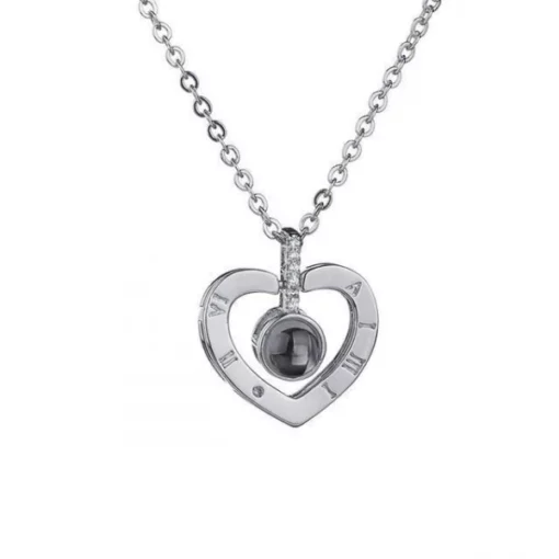 Lovers Necklace,Hidden Message