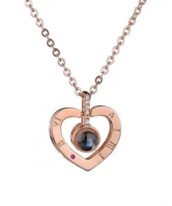 Lovers Necklace,Hidden Message