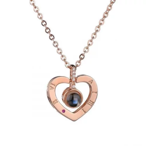 Lovers Necklace,Hidden Message