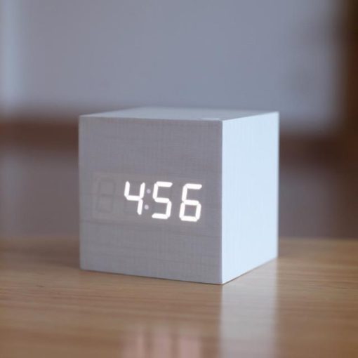 Digital Wood Clock,Wood Clock,Modern Digital