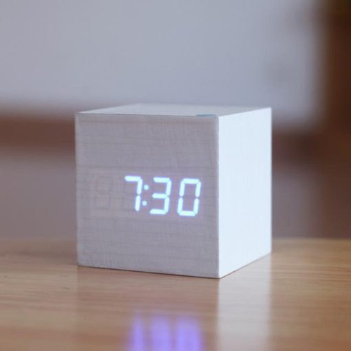 Digital Wood Clock,Wood Clock,Modern Digital