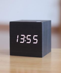 Digital Wood Clock,Wood Clock,Modern Digital