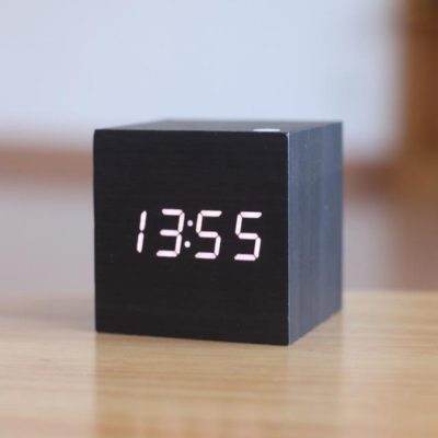 Digital Wood Clock,Wood Clock,Modern Digital