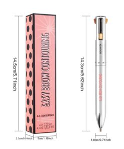 Makeup Pen,Multifunctional Travel Makeup Pen,Travel Makeup