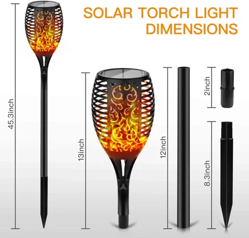 Solar Flame Torch,Outdoor Solar Flame,Solar Flame Torch Lights,Torch Lights