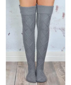 Over The Knee Knit Socks,Knee Knit Socks