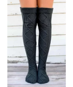 Over The Knee Knit Socks,Knee Knit Socks