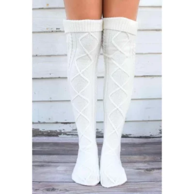 Over The Knee Knit Socks,Knee Knit Socks