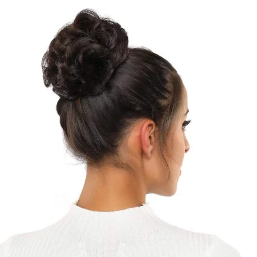 Rose Bun Hair,Rose Bun,Bun Hair Scrunchie,Hair Scrunchie,Bun Hair