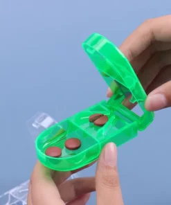 Safety Shield Pill Cutter,Pill Cutter,Safety Shield,Medicine Case