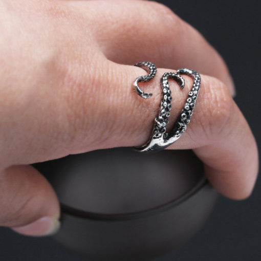 Octopus Tentacle Ring,Tentacle Ring,Octopus Tentacle