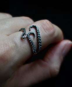 Octopus Tentacle Ring,Tentacle Ring,Octopus Tentacle