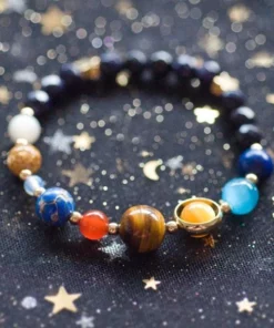 Space Bracelet,Solar System,Solar System Space Bracelet