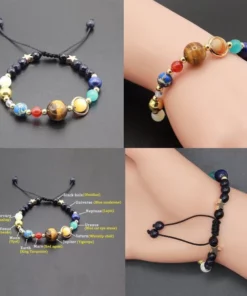 Space Bracelet,Solar System,Solar System Space Bracelet