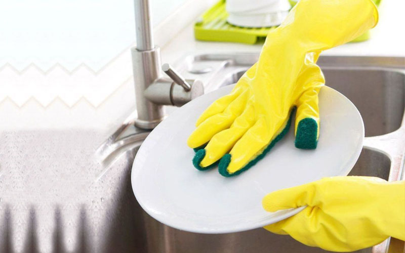 dishwashing gloves