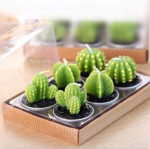 Cactus Candles,Mini Cactus Candles,Mini Cactus