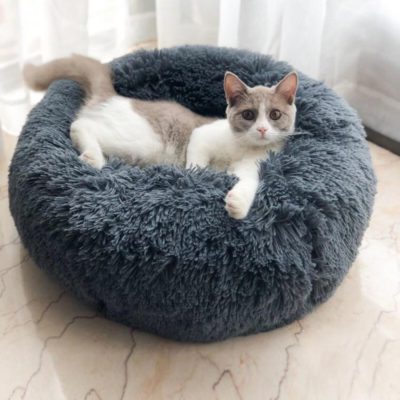 Faux Fur Pet Bed,Comfy Faux Fur Pet Bed