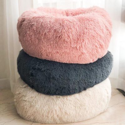 Faux Fur Pet Bed,Comfy Faux Fur Pet Bed