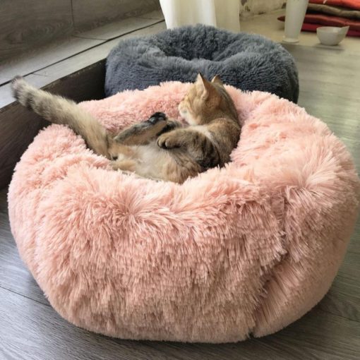 Faux Fur Pet Bed,Comfy Faux Fur Pet Bed