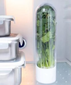 Fresh Herb Keeper,Herb Keeper,Glass Storage Container,Glass Storage Container Fresh Herb Keeper