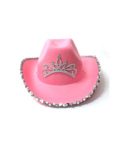 Pink Cowgirl Hat,Cowgirl Hat,Fancy Rhinestone Pink Cowgirl Hat