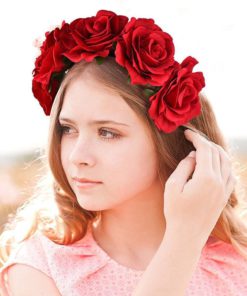 Rose Headband,Headband Crown,Crown For Wedding