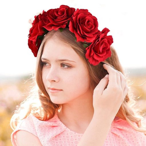 Rose Headband,Headband Crown,Crown For Wedding