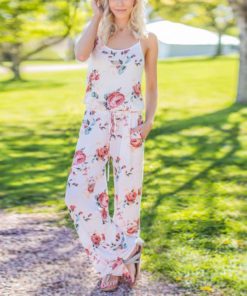 Floral Jumpsuit,Super Comfy,Super Comfy Floral Jumpsuit