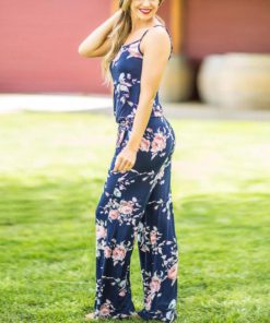 Floral Jumpsuit,Super Comfy,Super Comfy Floral Jumpsuit