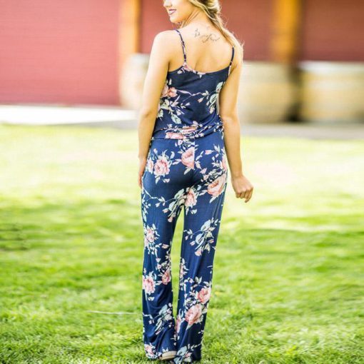 Floral Jumpsuit,Super Comfy,Super Comfy Floral Jumpsuit