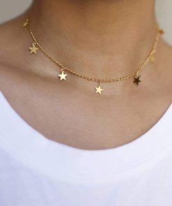 Dainty Star Necklace,Star Necklace