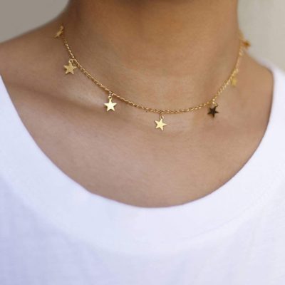 Dainty Star Necklace,Star Necklace