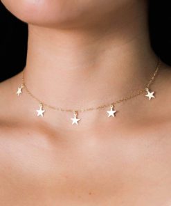 Dainty Star Necklace,Star Necklace