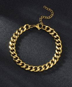 Cuban Link Chain Bracelet,Link Chain Bracelet