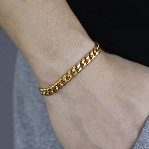 Cuban Link Chain Bracelet,Link Chain Bracelet