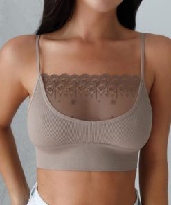 Bra Crop Tops,Bra Crop,Crop Tops,Patchwork Bra,Intimates Lace Patchwork Bra Crop Tops