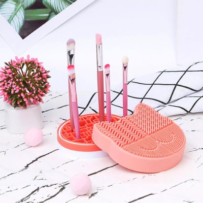 Silicone Makeup Brush,Silicone Makeup Brush Cleaner,Silicone Makeup,Silicone Makeup Brush Cleaner And Storage Rack