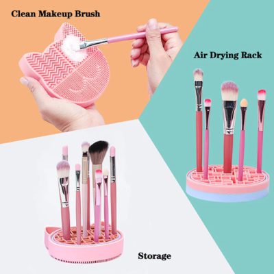 Silicone Makeup Brush,Silicone Makeup Brush Cleaner,Silicone Makeup,Silicone Makeup Brush Cleaner And Storage Rack