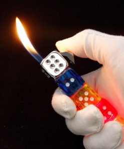 Dice Lighter,Refillable LED Dice Lighter