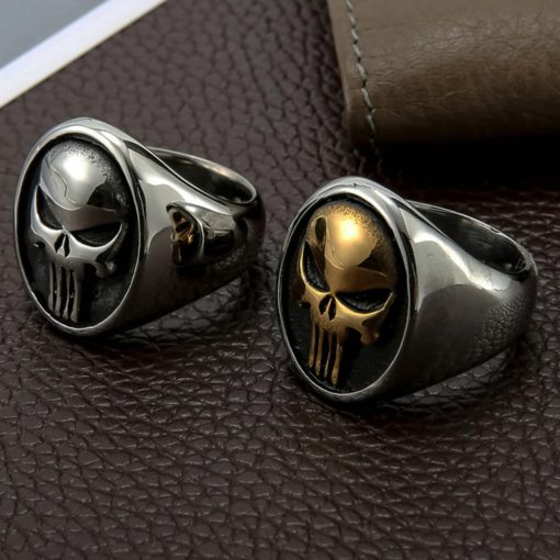 Skull Signet Ring,Signet Ring