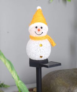 Solar Snowman,Outdoor Solar Snowman,Snowman Decoration