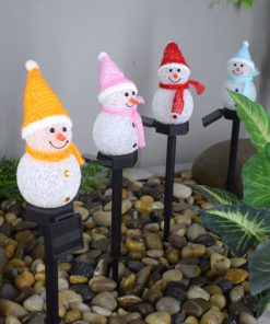 Solar Snowman,Outdoor Solar Snowman,Snowman Decoration