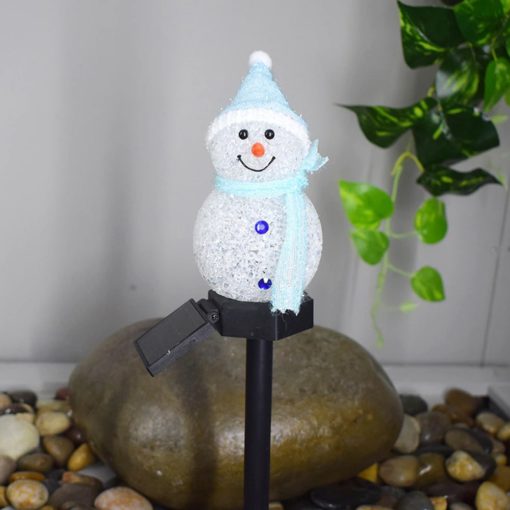 Solar Snowman,Outdoor Solar Snowman,Snowman Decoration