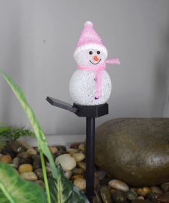 Solar Snowman,Outdoor Solar Snowman,Snowman Decoration