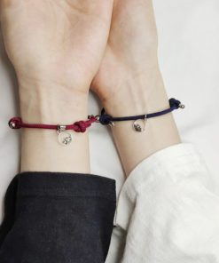 Couple Bracelet,Love Couple,Matching Magnetic Love Couple Bracelet