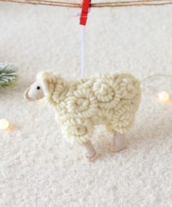 Sheep Ornament,Felt Sheep,Felt Sheep Ornament