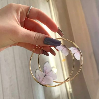 Butterfly Hoops